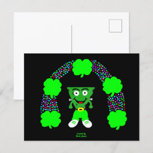 St. Patrick's FrankenKäse Postkarte