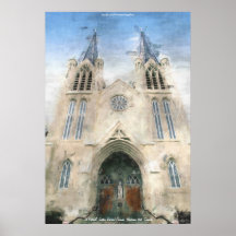 St Patrick's Gothic Revival Church Malerei