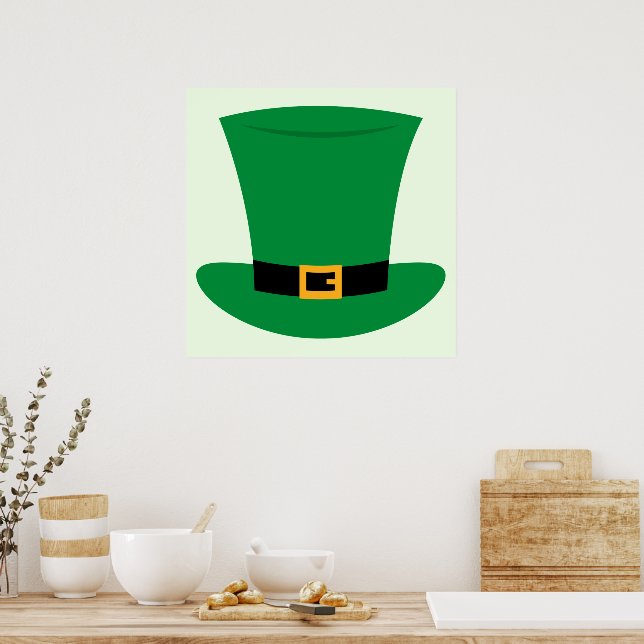 St. Patricks Hat Poster (Küche)