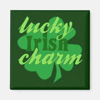 St. Patrick's Heart Lucky Charm Magnet