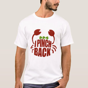 St Patrick's I Pinch Back Red Crab, T-shirt ZFJ