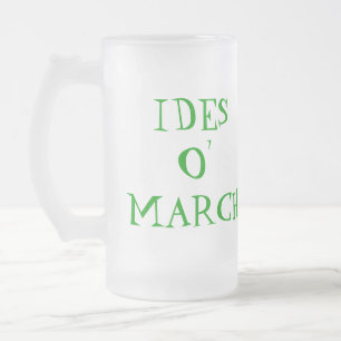 St Patrick's IDES O' MÄRZ Leprechaun Tasse