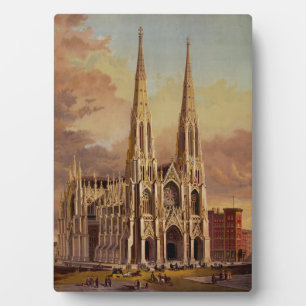 St. Patricks Kathedrale in Midtown Manhattan Fotoplatte