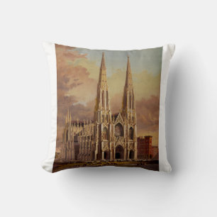 St. Patricks Kathedrale in Midtown Manhattan Kissen