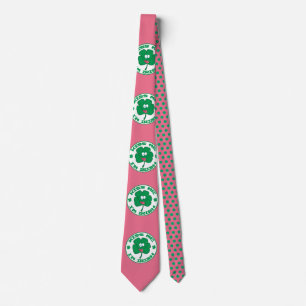 St. Patrick's Kiss Me I'm Irish Polka Dot Necktie Krawatte