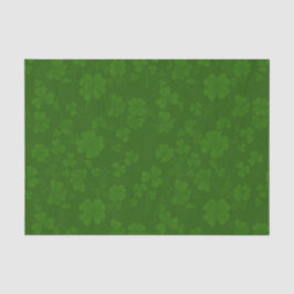 St. Patrick's Kleeblatt Seidenpapier