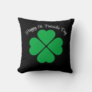 St. Patricks Kleeekissen Kissen