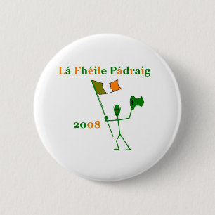 St. Patricks-Knopf Button