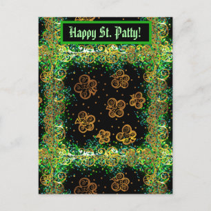 St. Patricks Kunst Postkarte