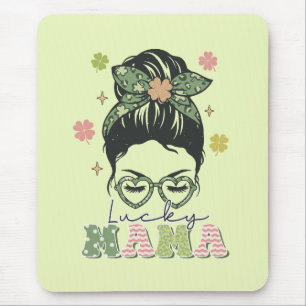 St. Patrick's Lucky Mama Mousepad