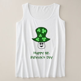 St. Patrick's Mushroom Plus Size T - Shirt
