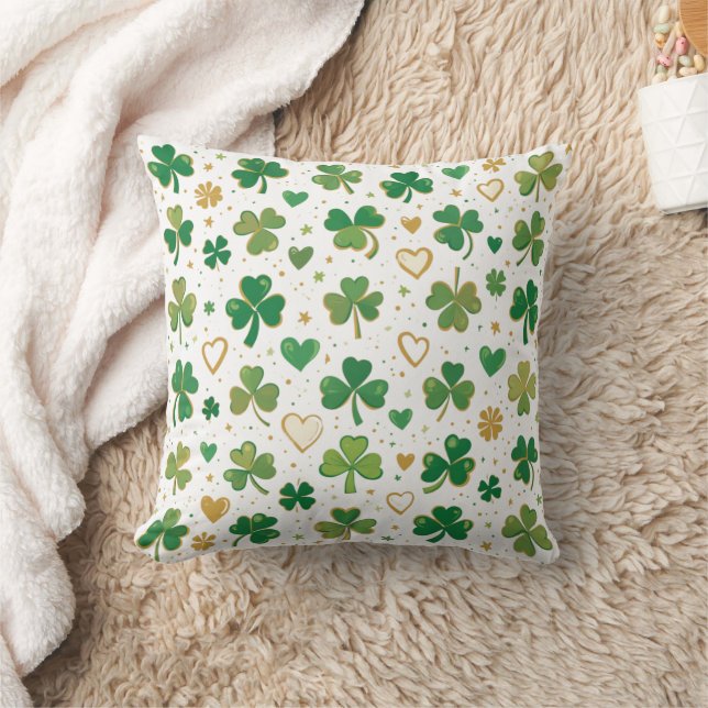 St. Patrick's Pattern Kissen (Decke)