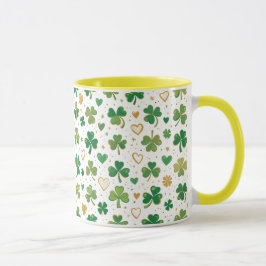 St. Patrick's Pattern Tasse