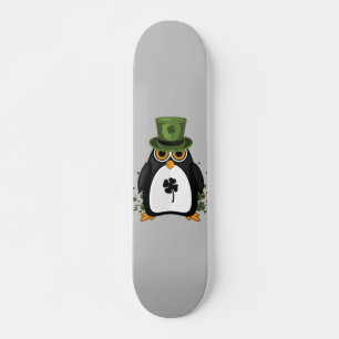 St.-Patricks-Pinguin Skateboard