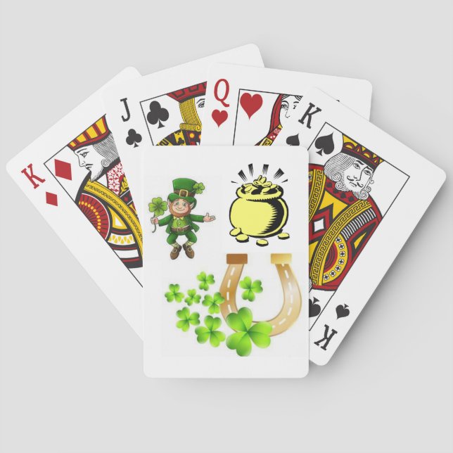 St. Patrick's Play Card Deck Spielkarten (Rückseite)