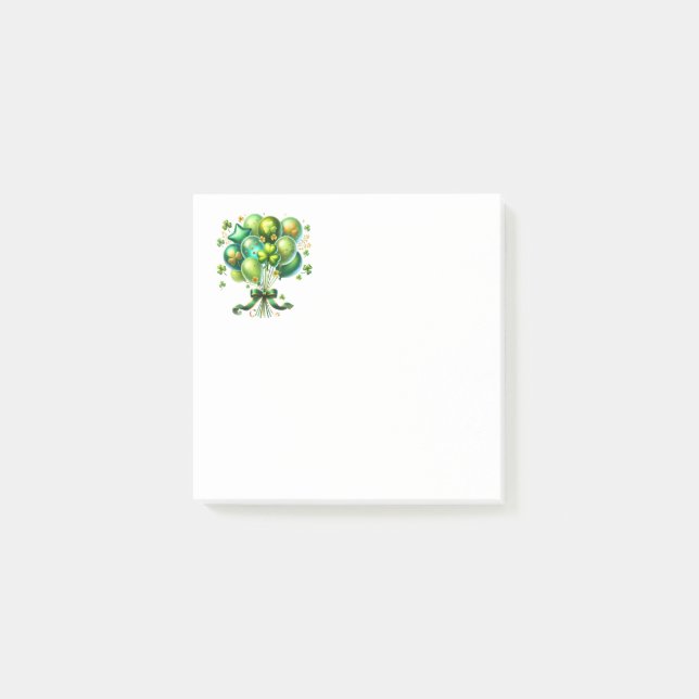St. Patricks  Post-it Klebezettel (Vorderseite)