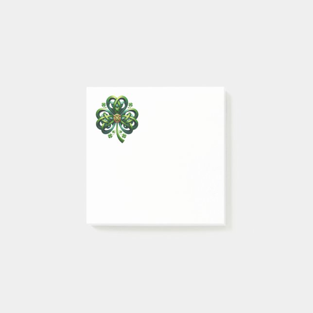 St. Patricks  Post-it Klebezettel (Vorderseite)