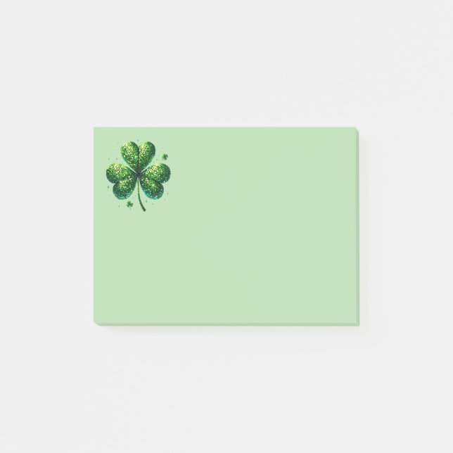 St. Patricks  Post-it Klebezettel (Vorderseite)