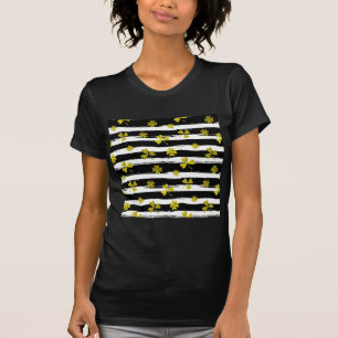st patricks schwarz weiß klee T-Shirt
