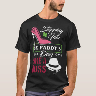 St Patrick's Stepping in Paddy's Day wie ein Bos T-Shirt