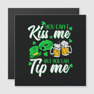 St. Patricks Tag Glückskleeblatt  Magnetkarte