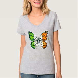St. Patricks Tag Irische Schmetterlinge T-Shirt