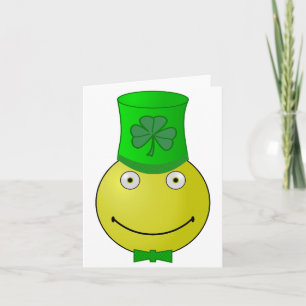 St. Patricks Tag Notizkarten Karte
