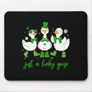St. Patricks Tag Nur eine glückliche Gans Niedlich Mousepad