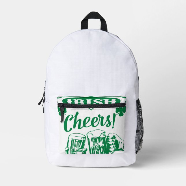 St. Patricks Tag, Rucksack 🎒 (Vorderseite)