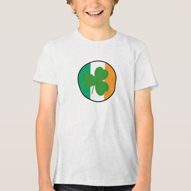 St. Patricks Tag Tri-Blend Shirt (Vorderseite)