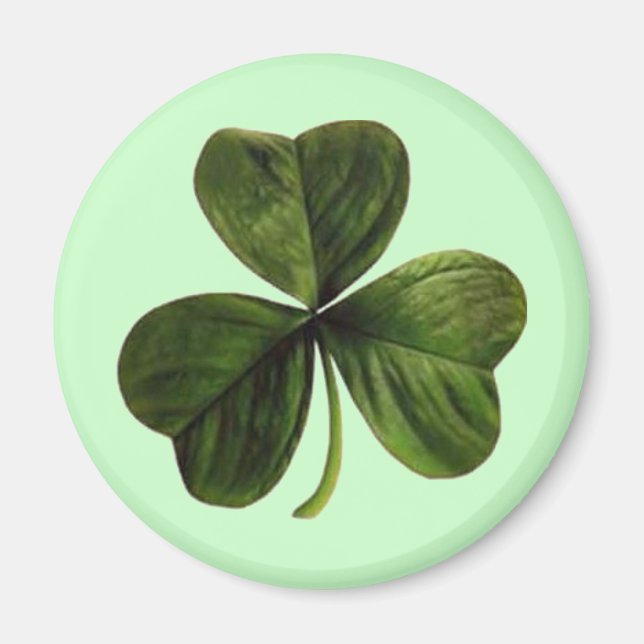 St. Patrick's Three Leaf Clover Magnet (Vorne)