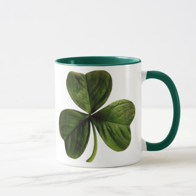 St. Patrick's Three Leaf Clover Tasse (Rechts)