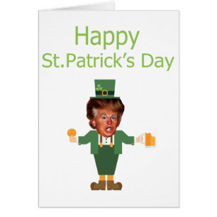 st patricks trump leprechaun