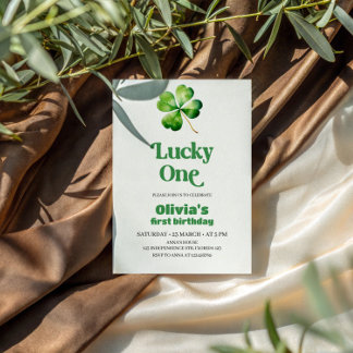St. Patricks Zum Glück Einladung zum Geburtstag