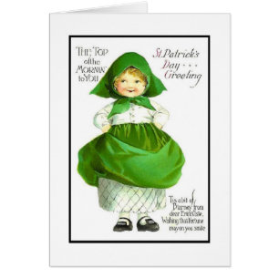 St. Pat's Day vintage - Irish Cutie,