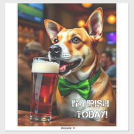 St. Pat's Dog Aufkleber