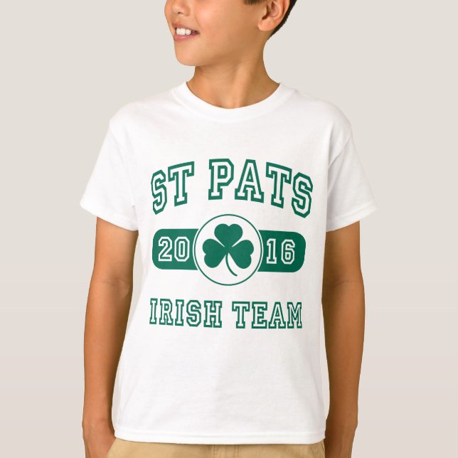 St Pats Irish Team 2016 T-Shirt (Vorderseite)