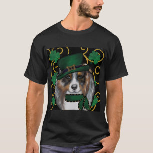 St. Patty Australischer Schäferhund T-Shirt
