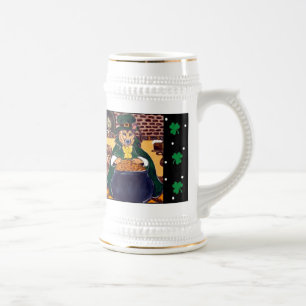 St. Patty Deutscher Schäferhund Bierglas