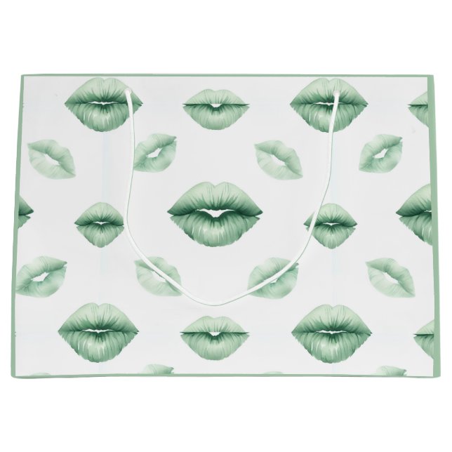 St Patty Küsse Große Geschenktüte (Vorderseite)