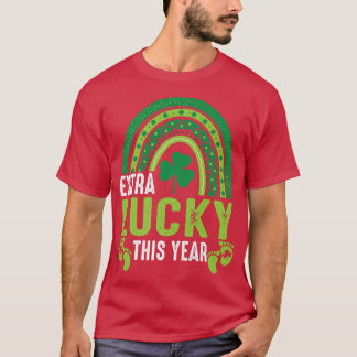 St Pattys Pregnancy Ankündigung St Patrick's Day T-Shirt