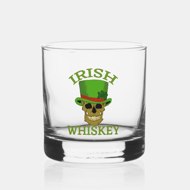 St Pattys Whiskey Whiskyglas (Vorderseite)