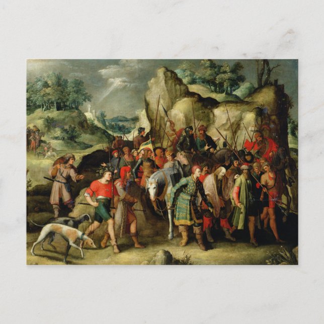 St. Paul belagerte nach seiner Umwandlung nach Dam Postkarte (Vorderseite)