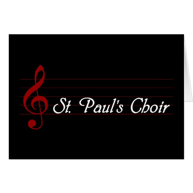St Paul Chor (Vorderseite (Horizontal))