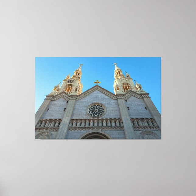 St. Paul Church San Francisco Leinwanddruck (Vorderseite)
