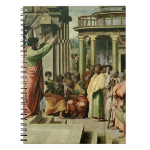 St Paul, das in Athen predigt (Cartoon für das Notizblock
