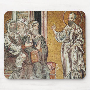 St Paul, das zu den Juden predigt Mousepad