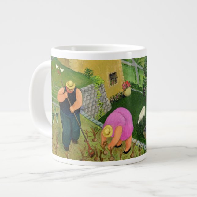 St Paul de Vence Jumbo-Tasse (Vorderseite Links)