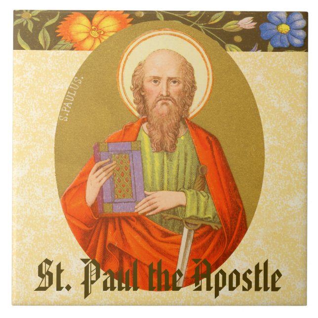 St. Paul der Apostel (PM 06) Fliese (Vorderseite)