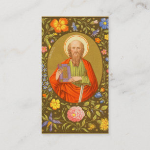 St. Paul der Apostel (PM 06) Vollflächig bedruckt Visitenkarte